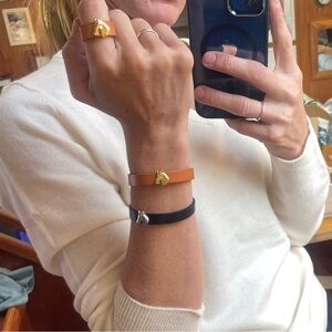 Leather Horse Bracelets / Size 7.5” / Standard Women’s Wrist size